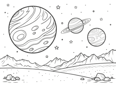 Vibrant Cosmic Activity Set
