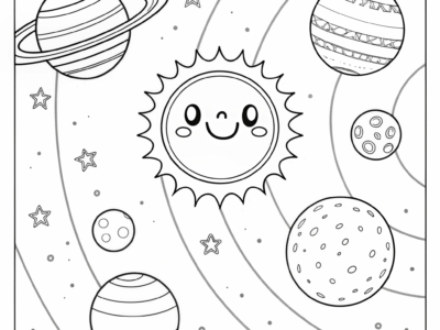 Rainbow Space Scene Collection