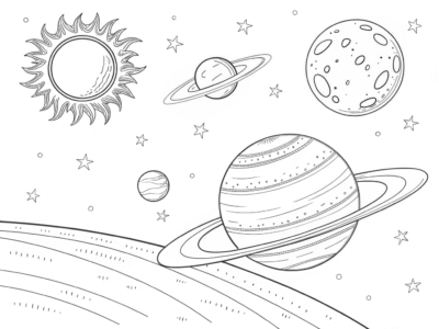 Dreamy Galaxy Coloring Pack