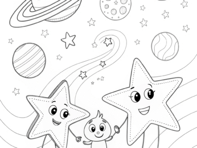 Solar System Art Pages
