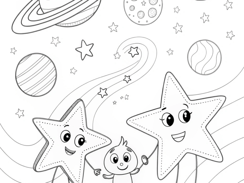 Solar System Art Pages