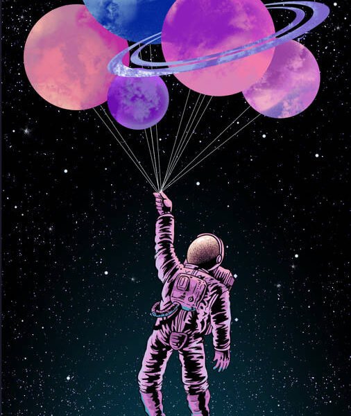 Space Hero Poster