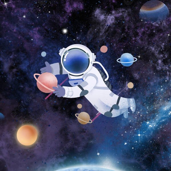 Astronaut Name Badge