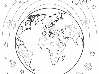 Galactic Fun Coloring Set