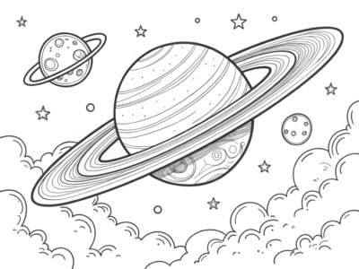 Alien Worlds Printable Set