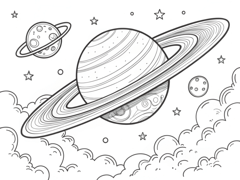 Alien Worlds Printable Set