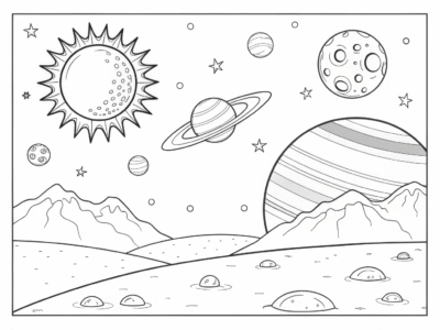 Stargazing Friends Art Set
